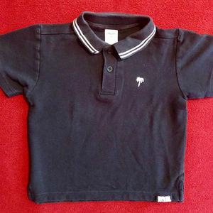 Gymboree palm tree polo shirt